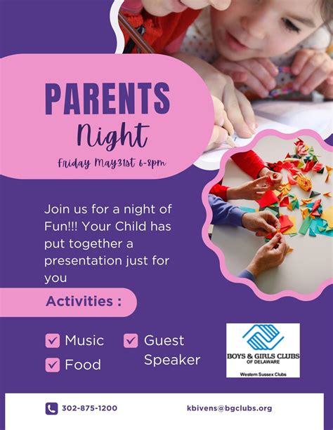 Parents Night, 316 N Central Ave Laurel DE 19956, 31 May 2024 ...