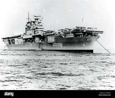 USS Enterprise (CV-6) at anchor, circa in 1939 (NNAM.1996.488.272.001 ...