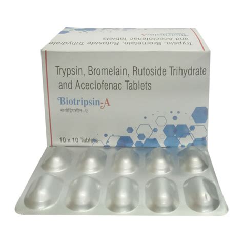 BIOTRIPSIN-A Tablets INTEGRAL LIFESCIENCES