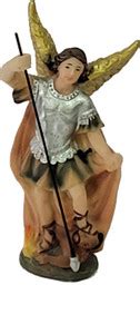 Divine Creations Archangel St Michael Statue for Car / Altar Decorative ...