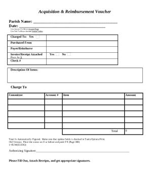 17+ Free Voucher Templates - Word Excel ats Doc Template | pdfFiller
