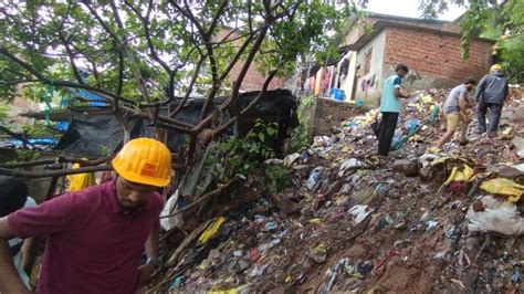 IN PHOTOS: Over 2 dozen residents evacuated after landslide on hillock ...