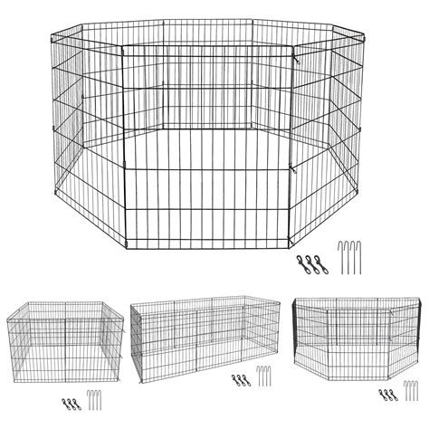 30 Inch 8 Panels Tall Dog Playpen Large Crate Fence India | Ubuy
