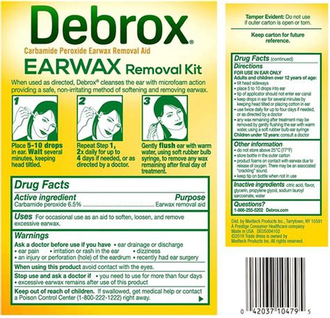 Debrox Earwax Removal Kit