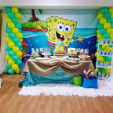 Spongebob Birthday Party Decoration Ideas