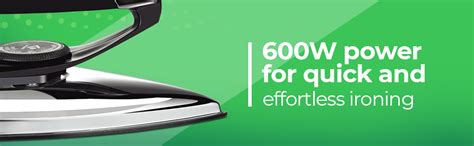 Buy Bajaj DX-2 600W Dry Iron with Advance Soleplate and Anti-bacterial ...