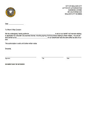 Fillable Online bcnv LETTER OF AUTHORIZATION - bcnv Fax Email Print ...