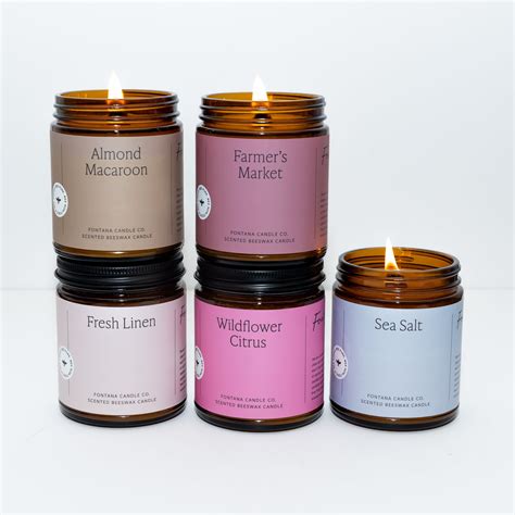 Shop For Natural Non-Toxic Beeswax Candles | Fontana Candle Co.