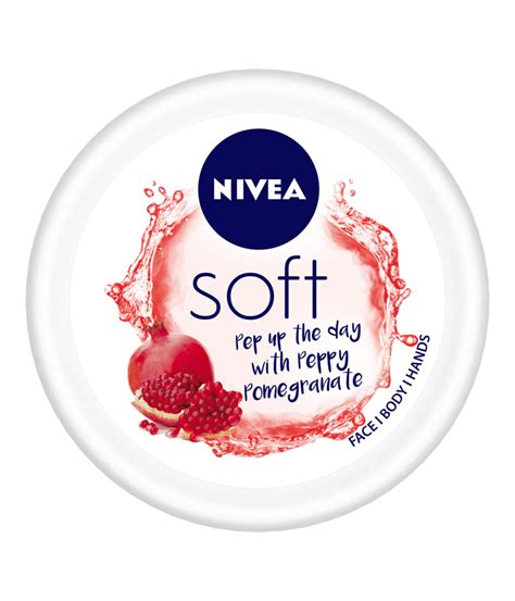 NIVEA Soft Pomegranate Moisturizer 200 ML - NIVEA India