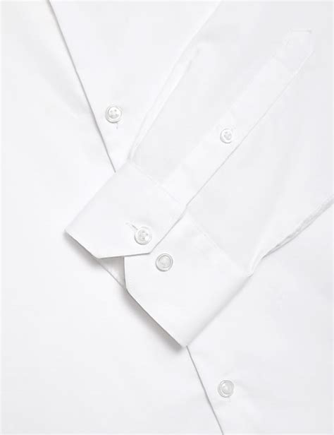 Buy Regular Fit Easy Iron Pure Cotton Shirt at Marks & Spencer