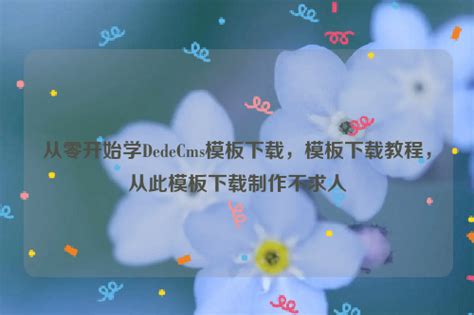 从零开始学DedeCms模板下载，模板下载教程，从此模板下载制作不求人-维启网络