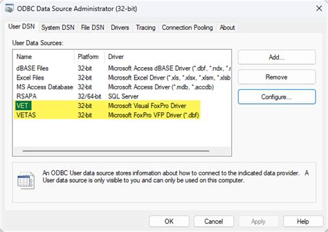 Visual Fox Database 的图像结果