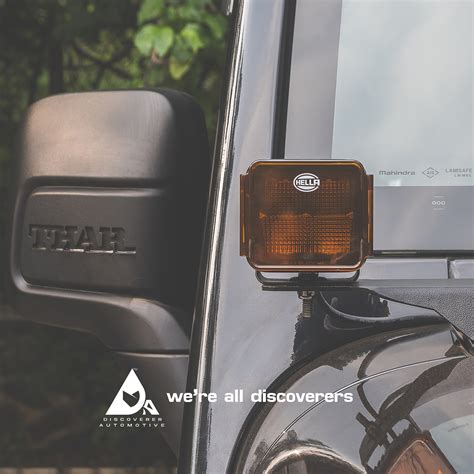HELLA BLACK MAGIC 3.2" AMBER LENS COVERS (PAIR) – Discoverer Automotive