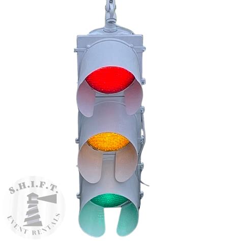 White Traffic Light – S.H.I.F.T. Event Rentals