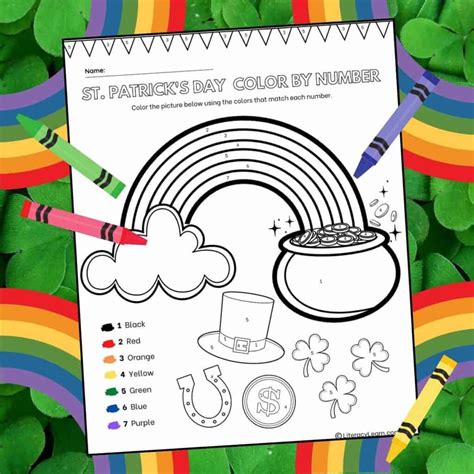 Free Printable Kindergarten St. Patrick's Day Worksheets - FREE ...