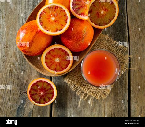 blood orange juice Stock Photo - Alamy