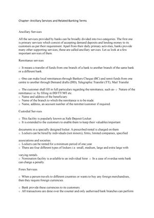 Chapter 2 Process of Credit And Credit Multiplier - Chapter 2- Process ...
