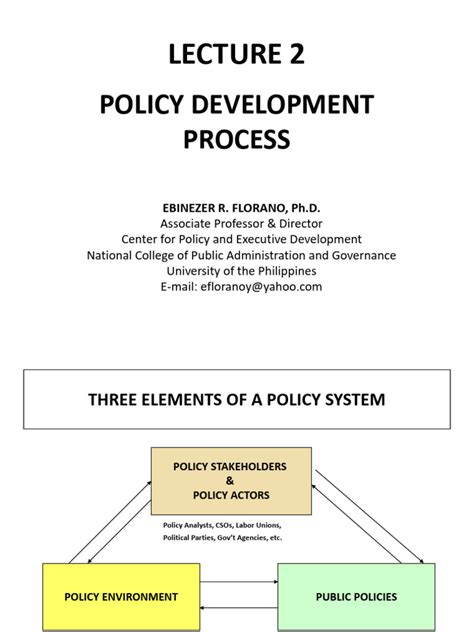 Image result for Policy Development Process PDF