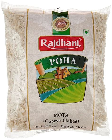 Rajdhani Poha Mota, 500g : Amazon.in: Grocery & Gourmet Foods