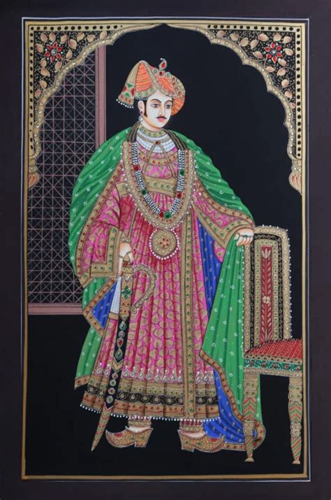 Traditional Mughal Miniature Paintings