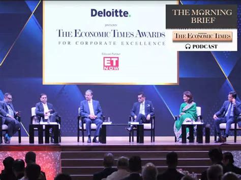 Morning Brief Podcast: ET Awards 2023: India Inc debates the capex ...