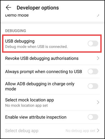 Image result for Enable USB Debugging Broken Screen