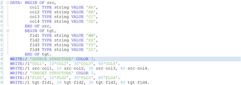 ABAP Flat Structure 的图像结果