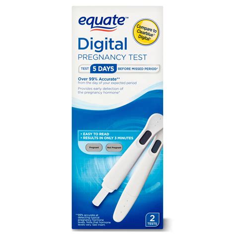 Equate Digital Pregnancy Test | Digital World
