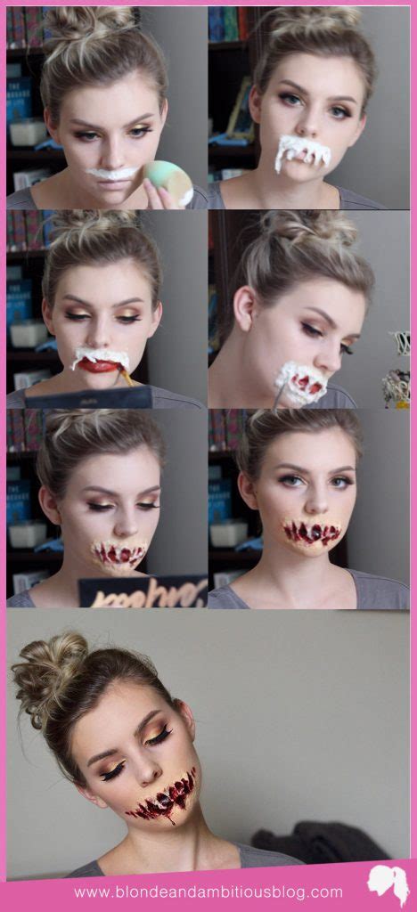 Image result for Makeup Mouth Open Tutorial