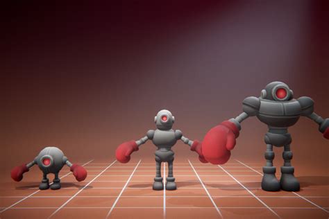Box Robot Game Characters 的图像结果
