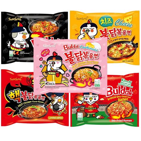 Buldak Spicy Chicken Stir Fried Ramen, Authentic Philippines | Ubuy