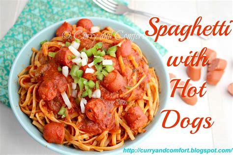 Kitchen Simmer: Spaghetti with Hot Dogs- One Pot Meal