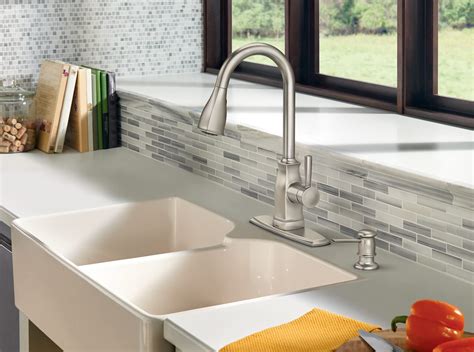 Buy MOEN Hensley 87024MSRS Single-Handle Pull-Down Sprayer Kitchen ...