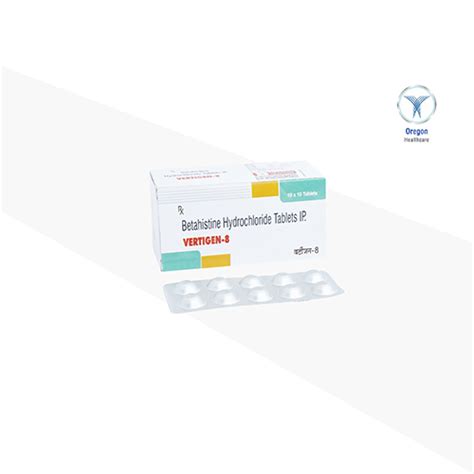 Vertigen-8 Tablets Servocare Lifesciences