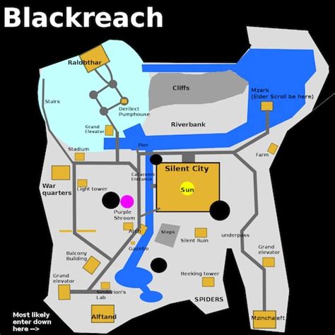 Steam Community :: :: Blackreach Map