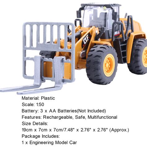 Buy Shulemin Engineering Vehicle Toy Movable Hands-on Ability ...