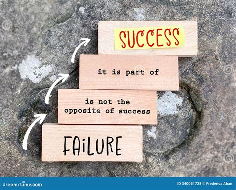 Inspirational Motivational Quote. Failure is Not the Opposite of ...