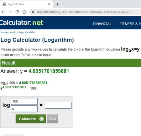 Image result for Using Log On Calculator