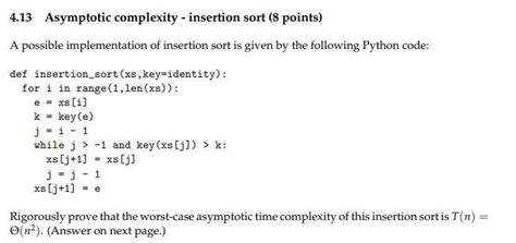 Image result for Insertion Sort Algorithm Complexity