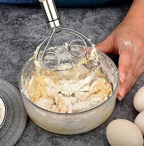 Buy Trendmad Stainless Steel Dough Whisker Bread Dough Hand Mixer atta ...