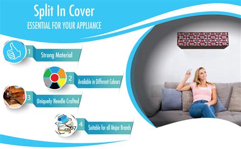 Lithara 1 Ton Ac Cover Compatible for Panasonic 5 Star Split Inverter ...