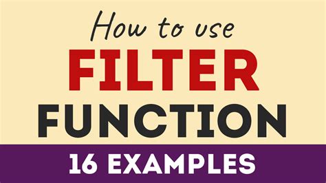 Filter Function Tutorial 的图像结果