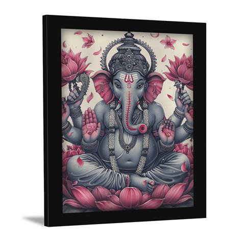 Lord Ganesha Photo Frame and Wall Art – OMMIV