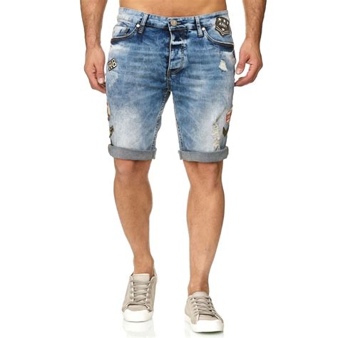 Red Bridge Herren Jeans Capri Shorts Working Agility M4828 - Redbridg ...