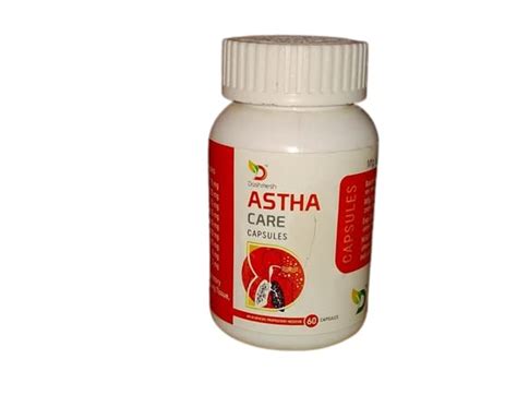 DASHMESH Astha Care 60 Capsules | Improves Respiratory Performance ...
