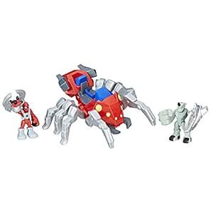 Buy Super Hero Adventures Sha Man and Spider Bot Action Figure Online ...