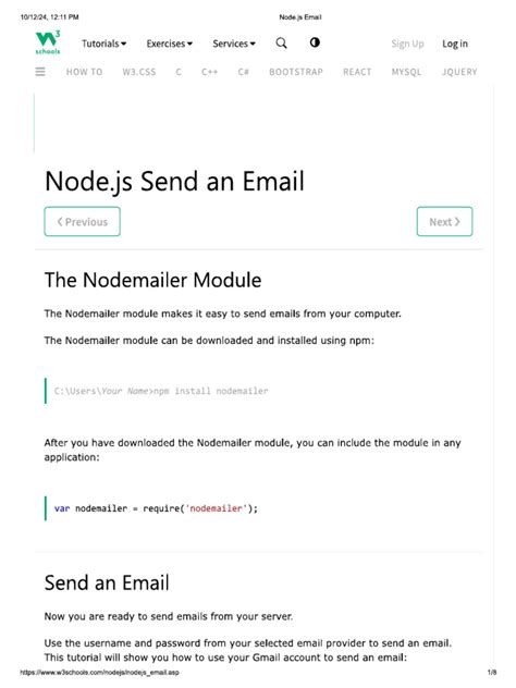 Image result for Node.js Email