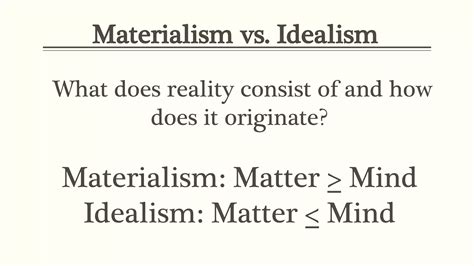 Materialism | PPTX