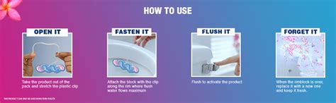 Harpic Power Fresh 6 Toilet Cleaner Rim Block, Floral Delight - 35 g ...
