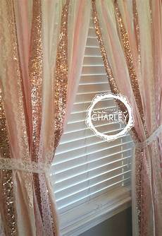 White And Gold Curtains by Gold Sparkle Sequin Garland Curtain With Lace Nursery White And Gold Curtains